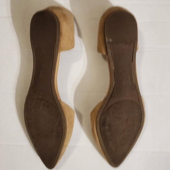 Breckelles Womens Tan Pointed Toe Flats 7.5 - Picture 4 of 7